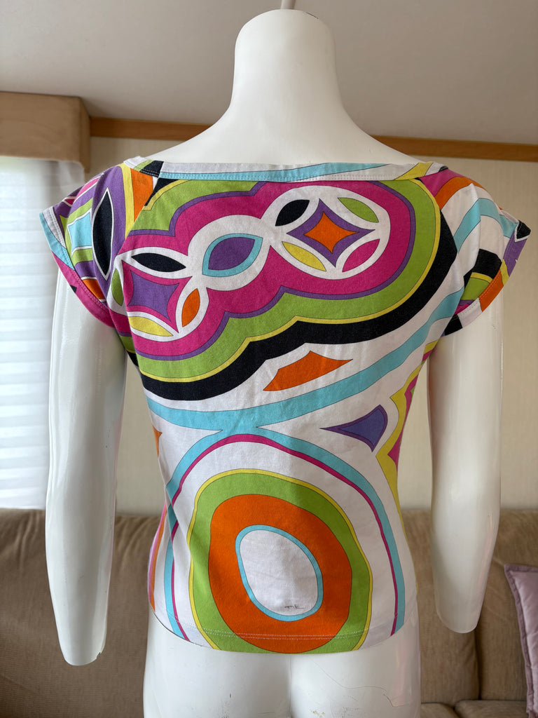 Emilio Pucci Bright Pattern T-Shirt
