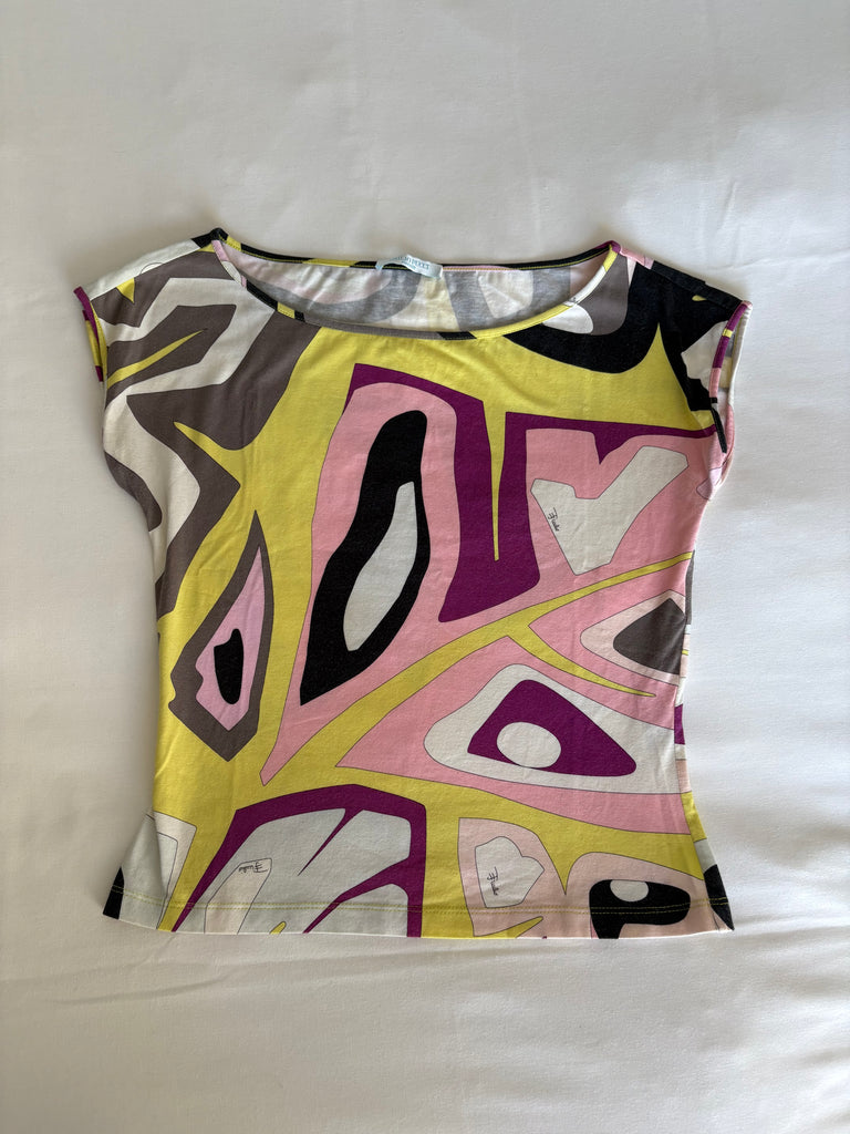 Emilio Pucci 2000's Cotton T-shirt