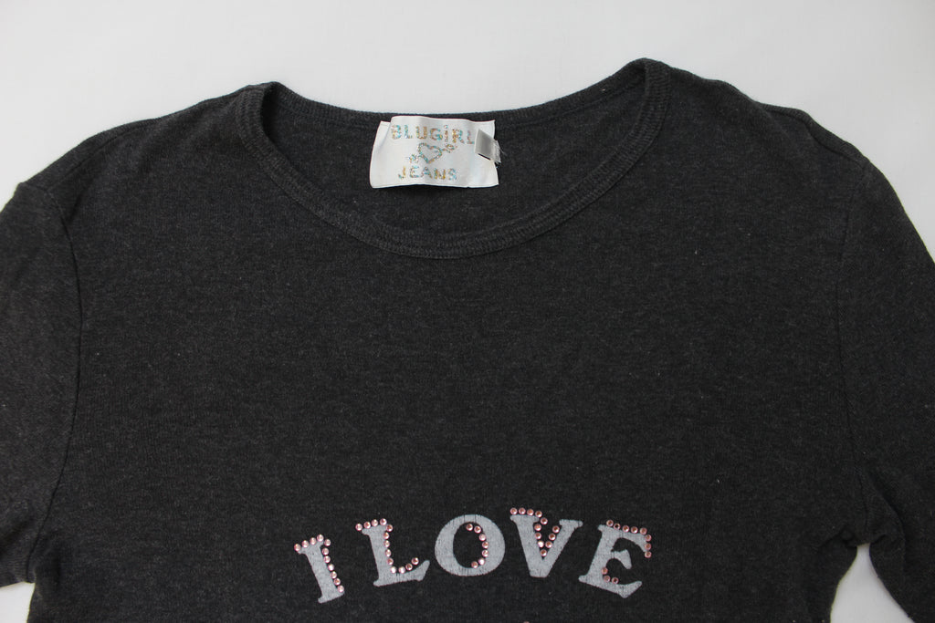 Blugirl by Blumarine 'I Love Blugirl' Long Sleeve Tee