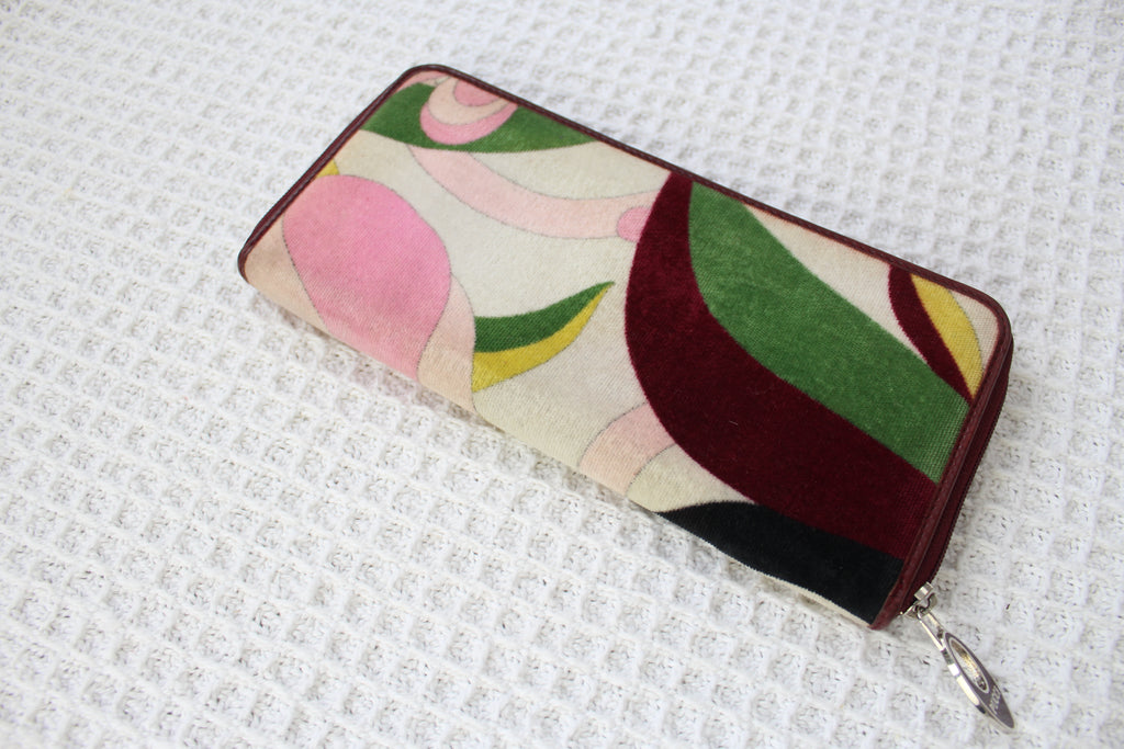 Emilio Pucci Patterned Long Wallet