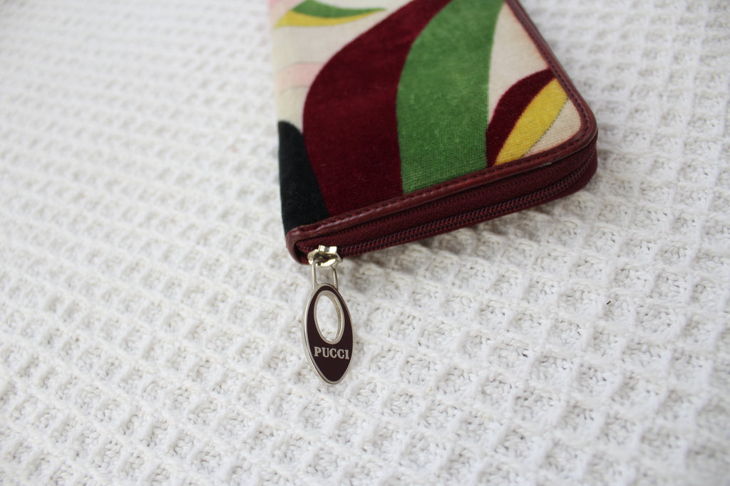 Emilio Pucci Patterned Long Wallet