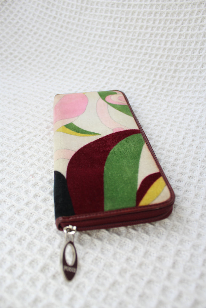 Emilio Pucci Patterned Long Wallet