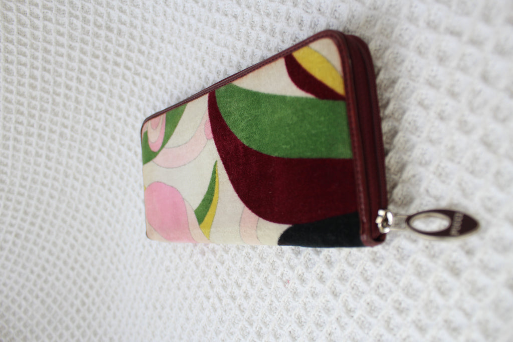 Emilio Pucci Patterned Long Wallet