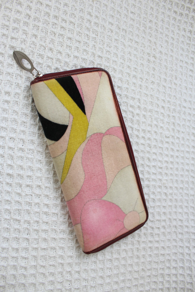 Emilio Pucci Patterned Long Wallet
