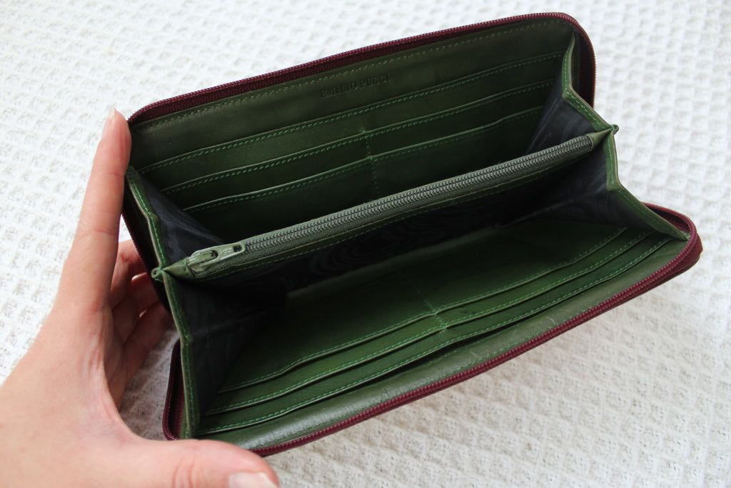 Emilio Pucci Patterned Long Wallet