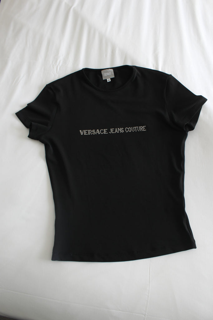 Versace Jeans Couture Rhinestone T-Shirt