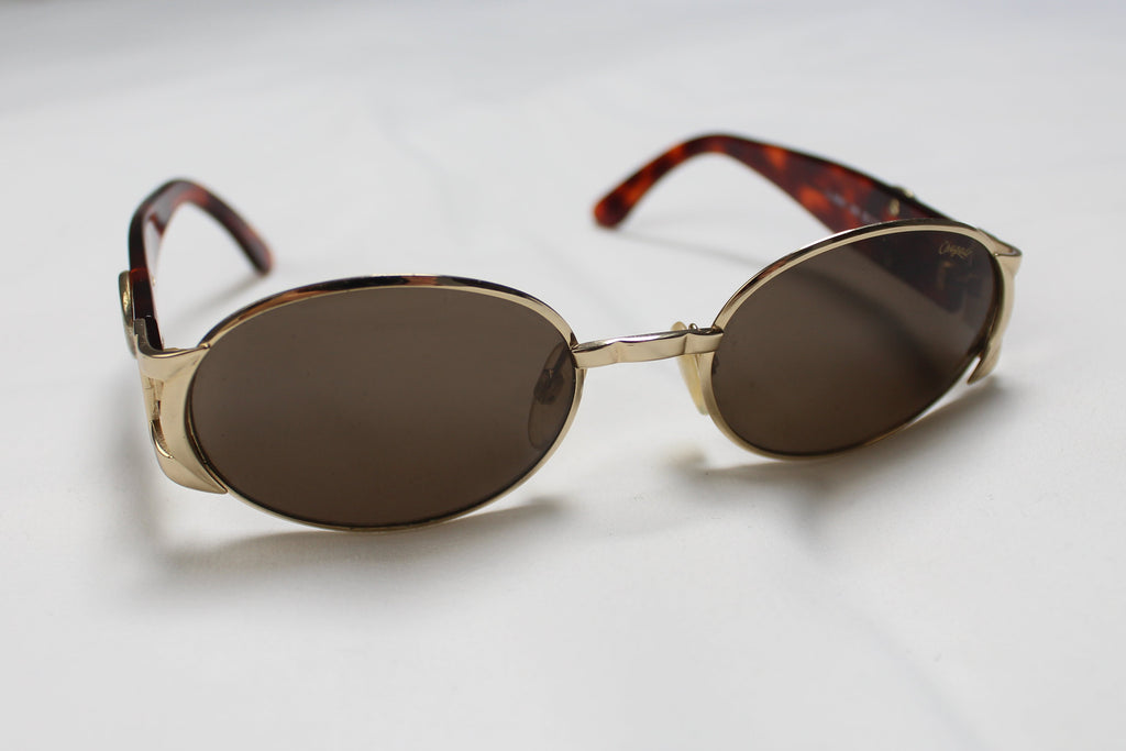 Chagall 90's Tortoise Shell Oval Sunglasses