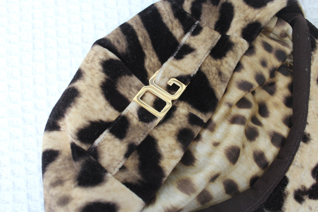 Dolce & Gabbana Leopard Print Hat