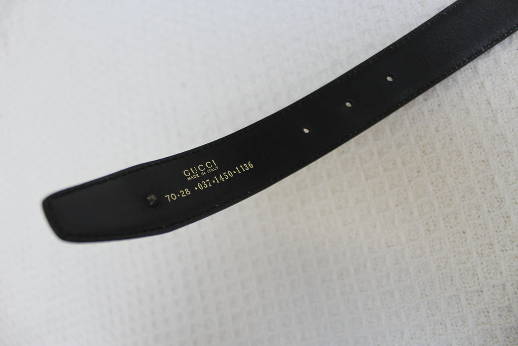 Gucci by Tom Ford Fall 1996 Gold 'G' Buckle Belt