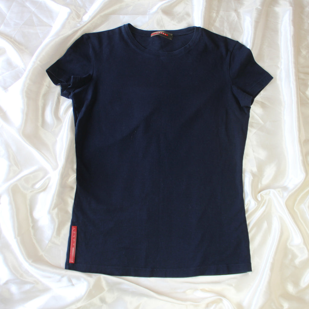 Prada Sport Navy Blue T-shirt XS