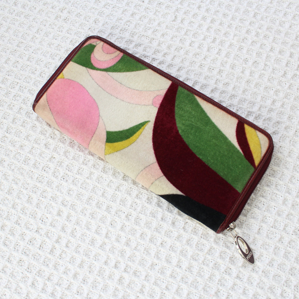 Emilio Pucci Patterned Long Wallet