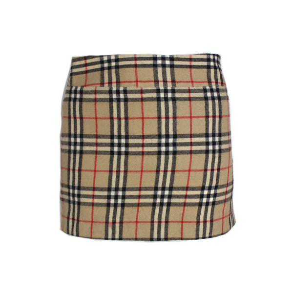 Burberry shop pattern skirt