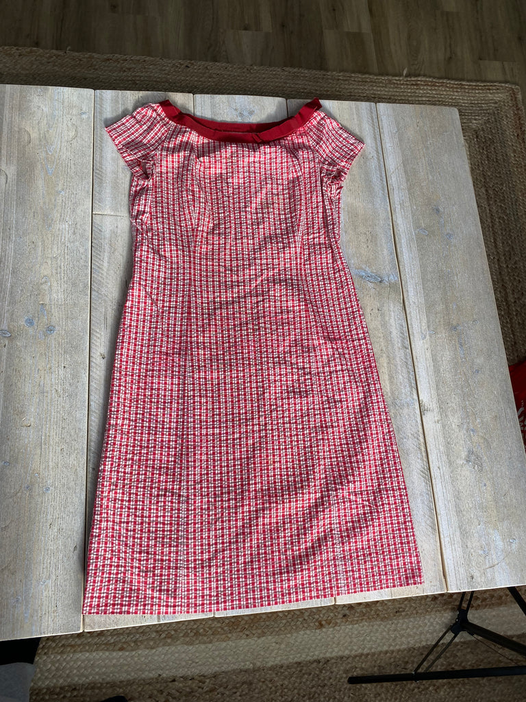 Moschino Cheap & Chic Red Check Dress
