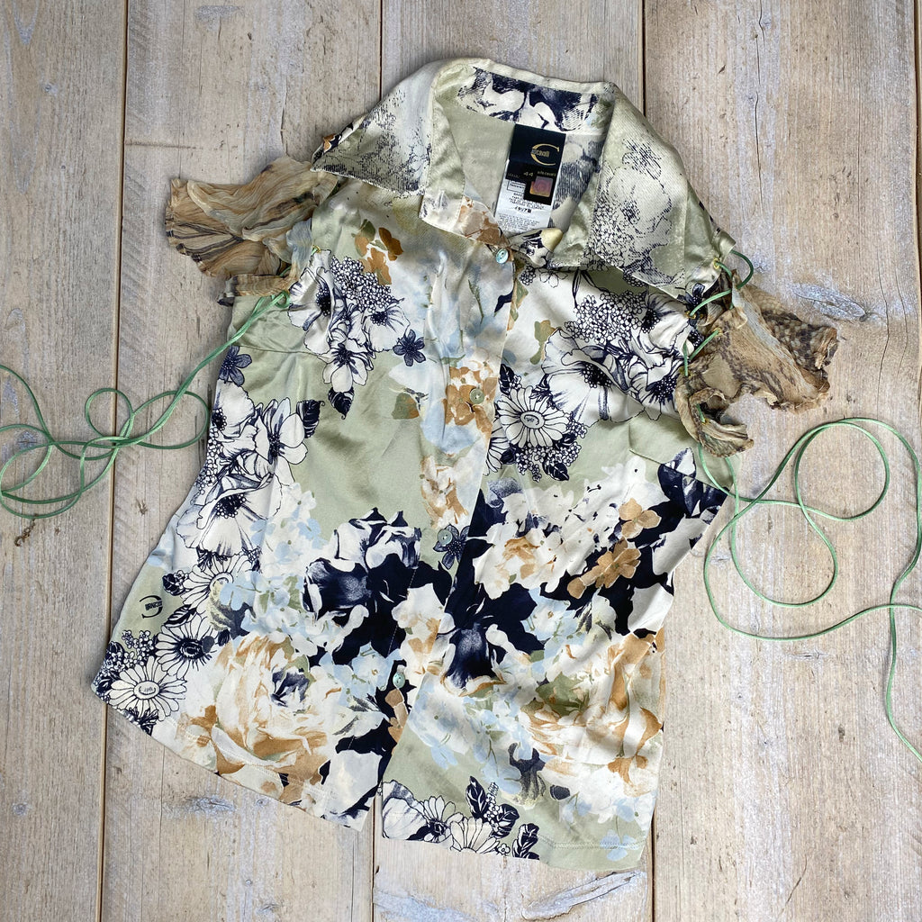 Roberto Cavalli Just Cavalli Silk Blouse
