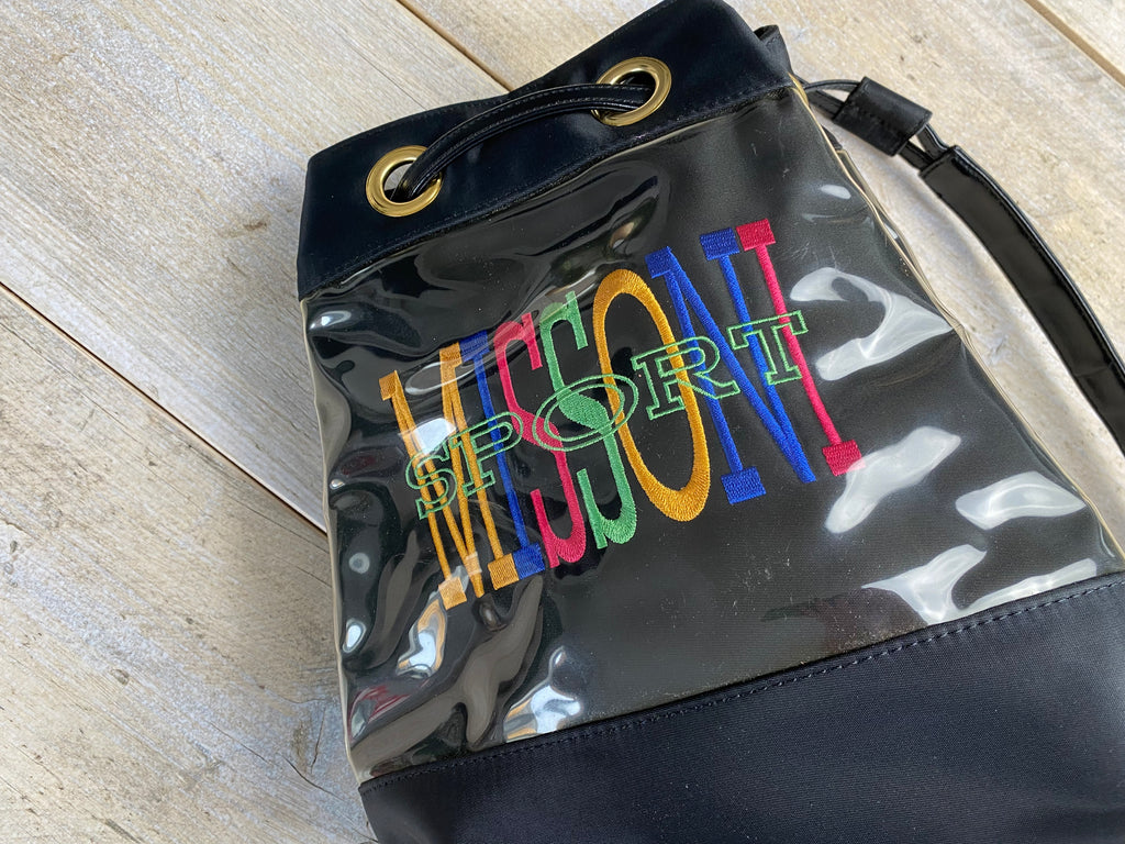 Missoni Sport Black Bag