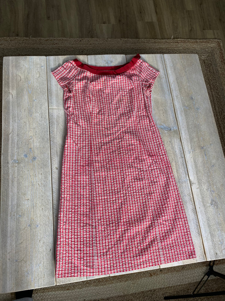 Moschino Cheap & Chic Red Check Dress