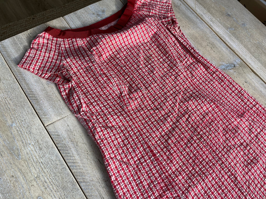 Moschino Cheap & Chic Red Check Dress