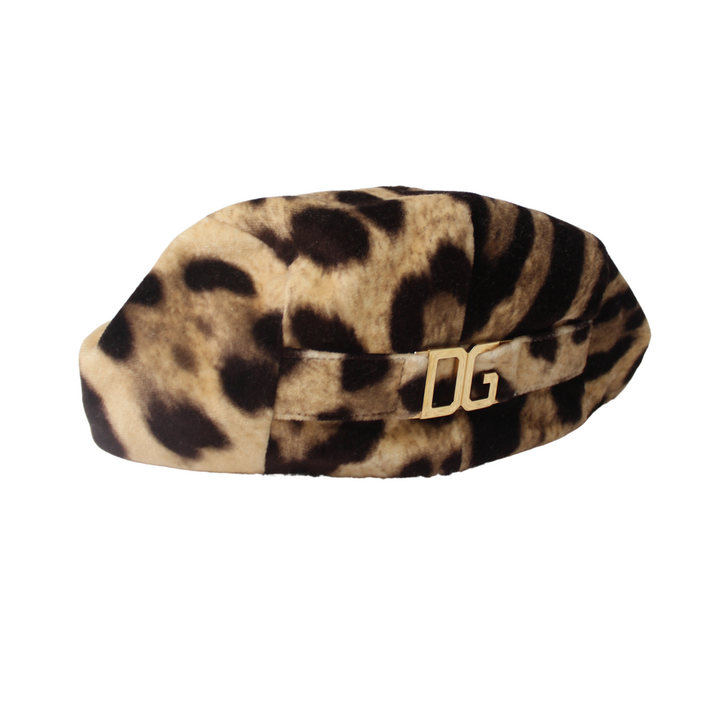 Dolce & Gabbana Leopard Print Hat