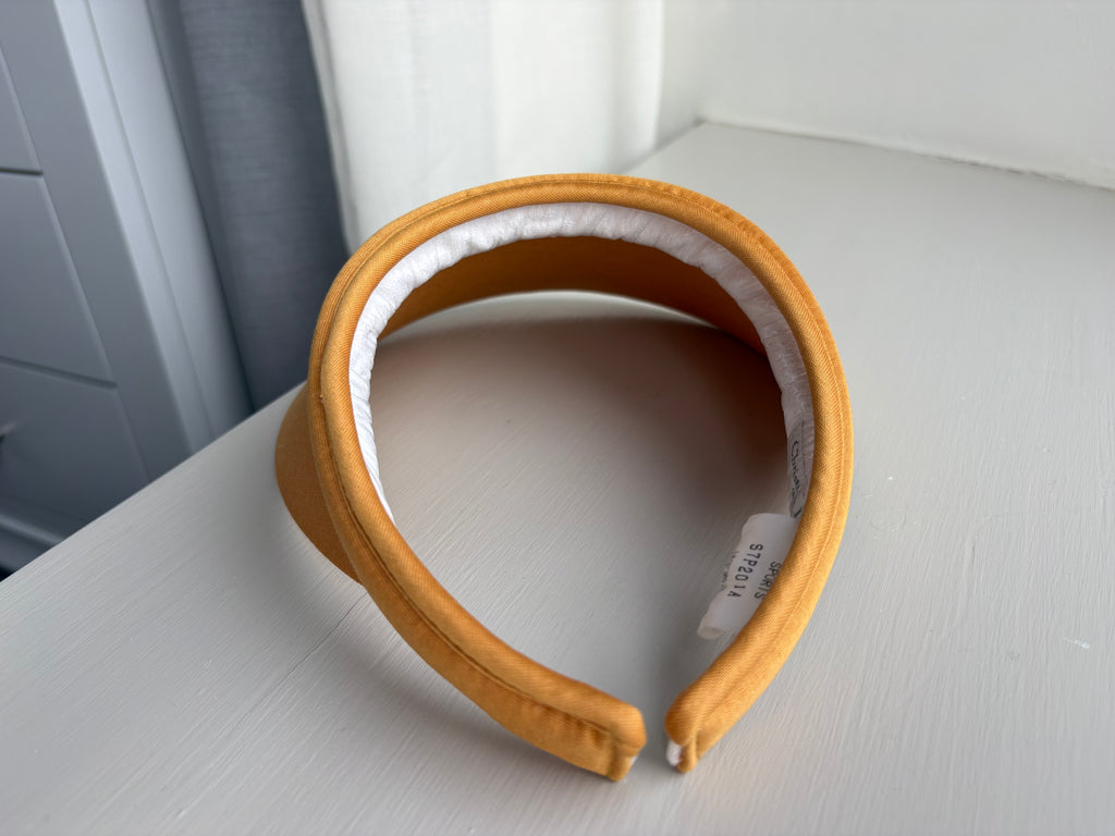 Christian Dior Sports Mustard Yellow Visor