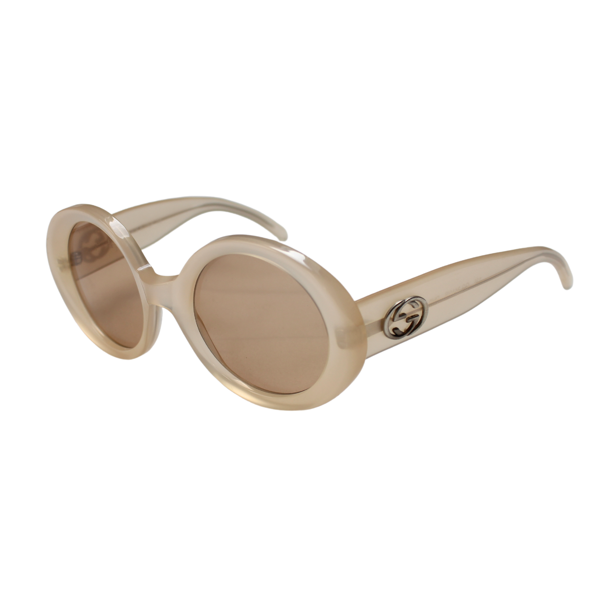 グッチ 2410/S サングラス Gucci 2410/S Pearl Round Logo Sunglasses | luxequarter.com
