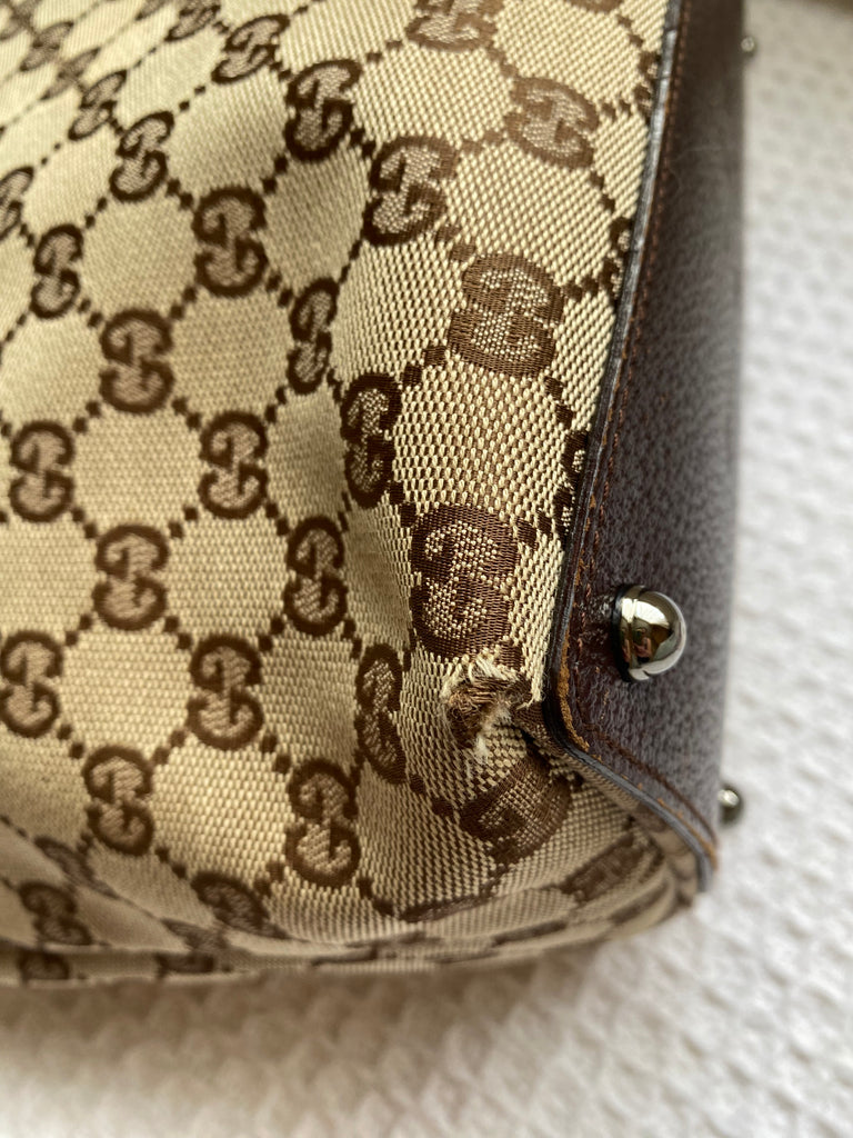 Gucci 'Eclipse' Logo Monogram Canvas Tote Bag