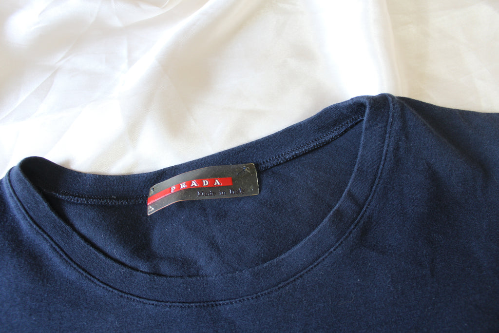 Prada Sport Navy Blue T-shirt XS