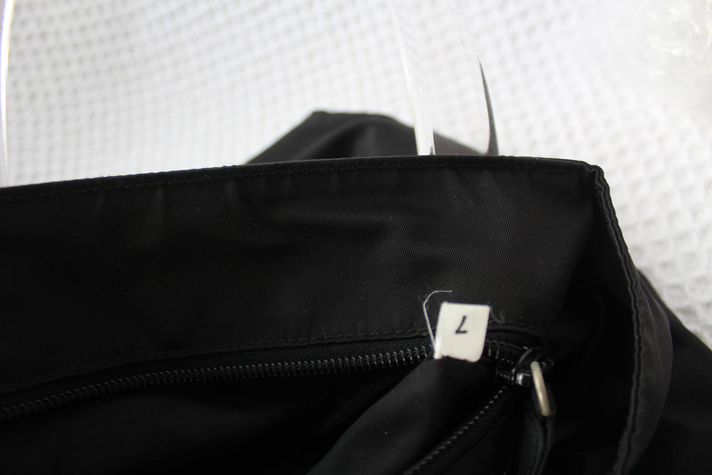 Prada Black Tessuto Nylon Plex Handle Bag