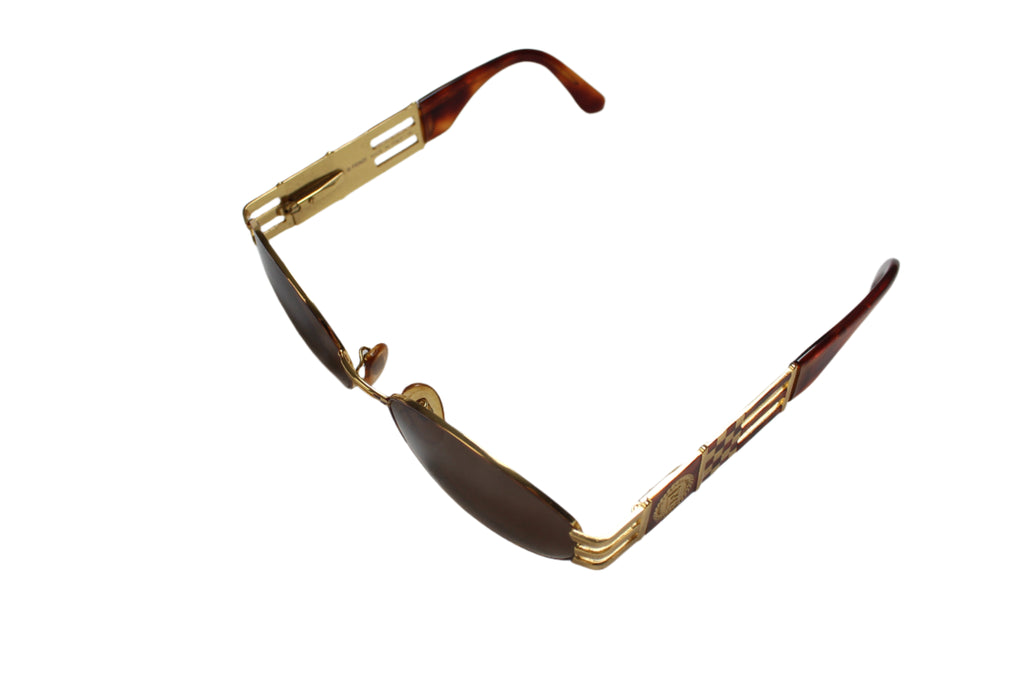 Fendi SL 7027 Tortoise Shell & Gold Sunglasses