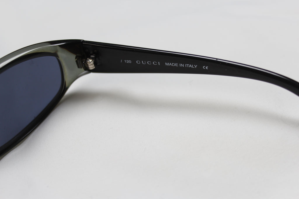 Gucci 2456/S Logo Green Narrow Sunglasses