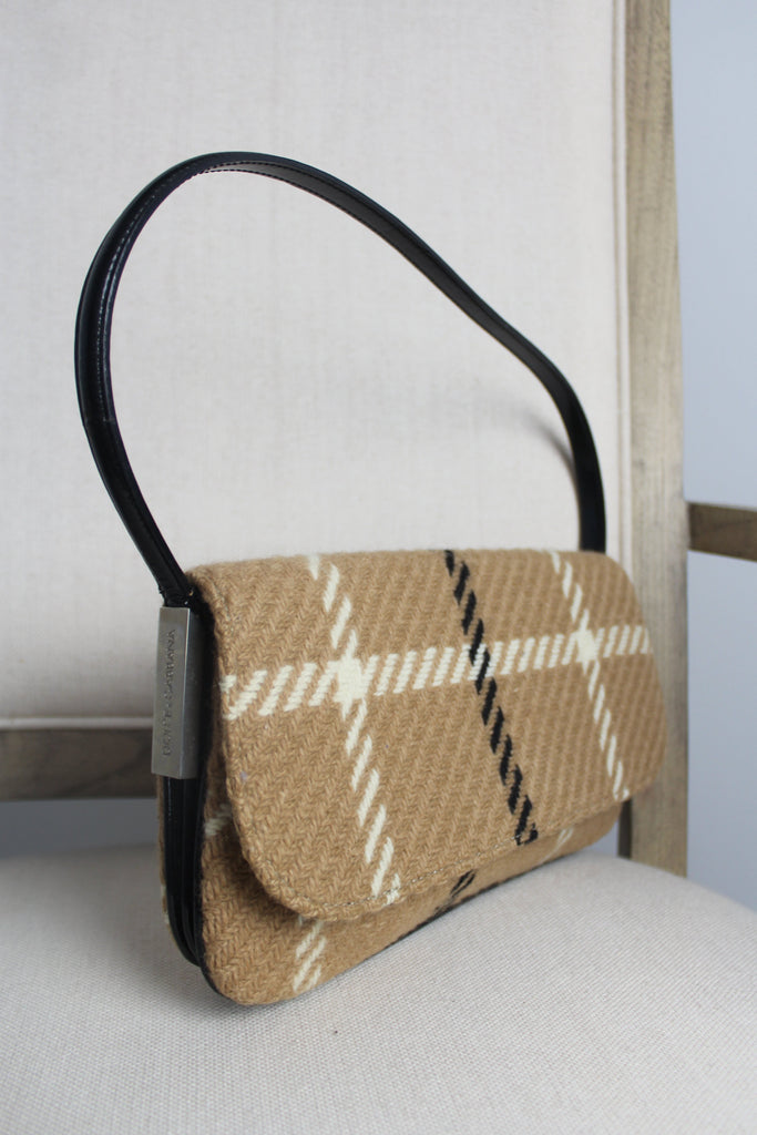 Dolce & Gabbana Plaid Check Shoulder Bag