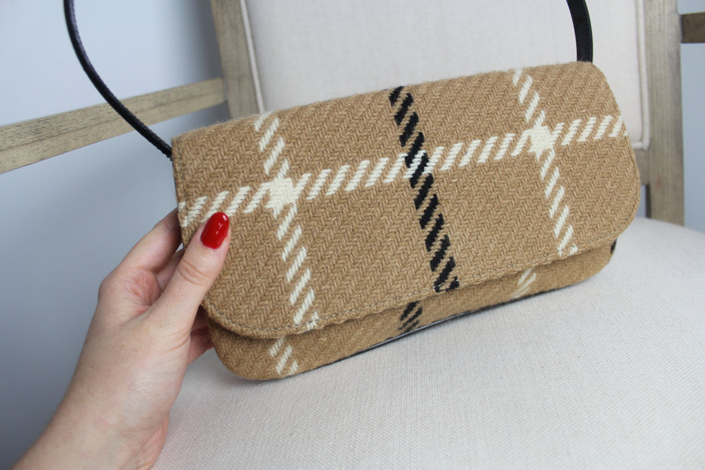 Dolce & Gabbana Plaid Check Shoulder Bag