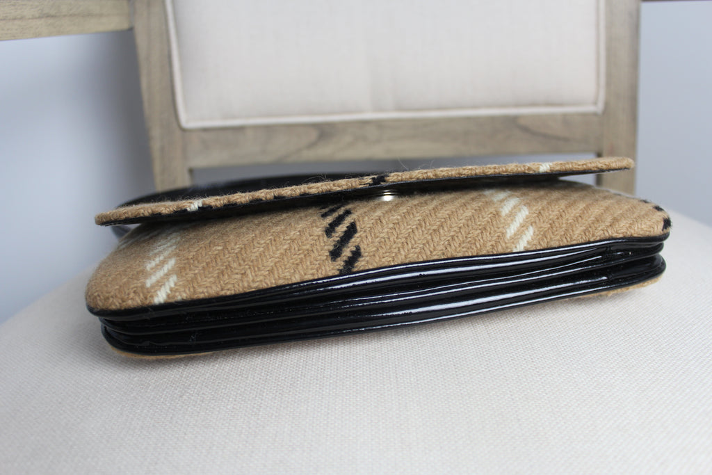 Dolce & Gabbana Plaid Check Shoulder Bag