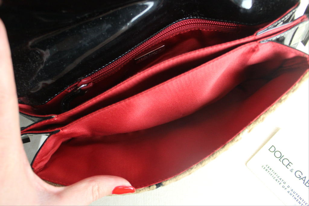 Dolce & Gabbana Plaid Check Shoulder Bag