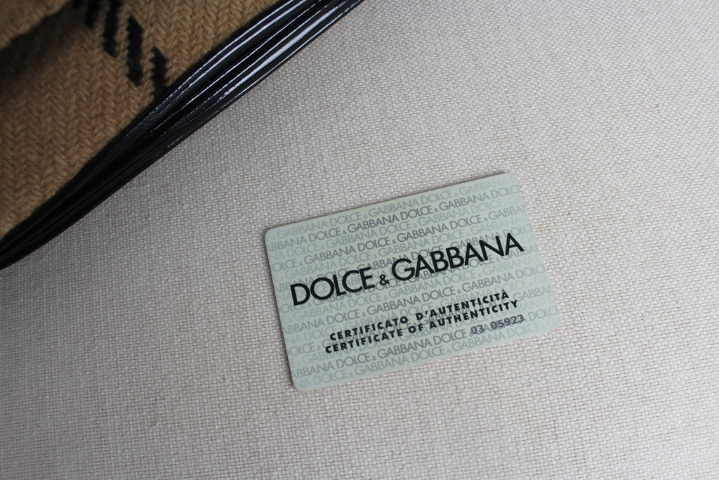 Dolce & Gabbana Plaid Check Shoulder Bag