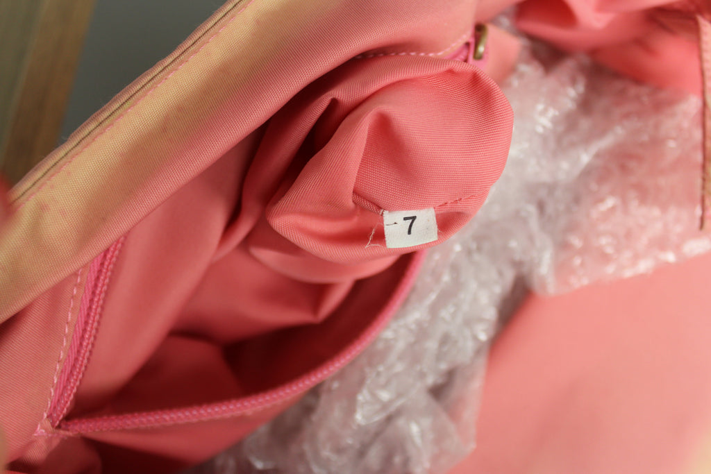 Prada Pink Nylon Plex Handbag