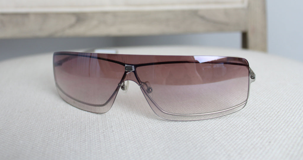 Gucci 1710/S Pink Rimless Sunglasses