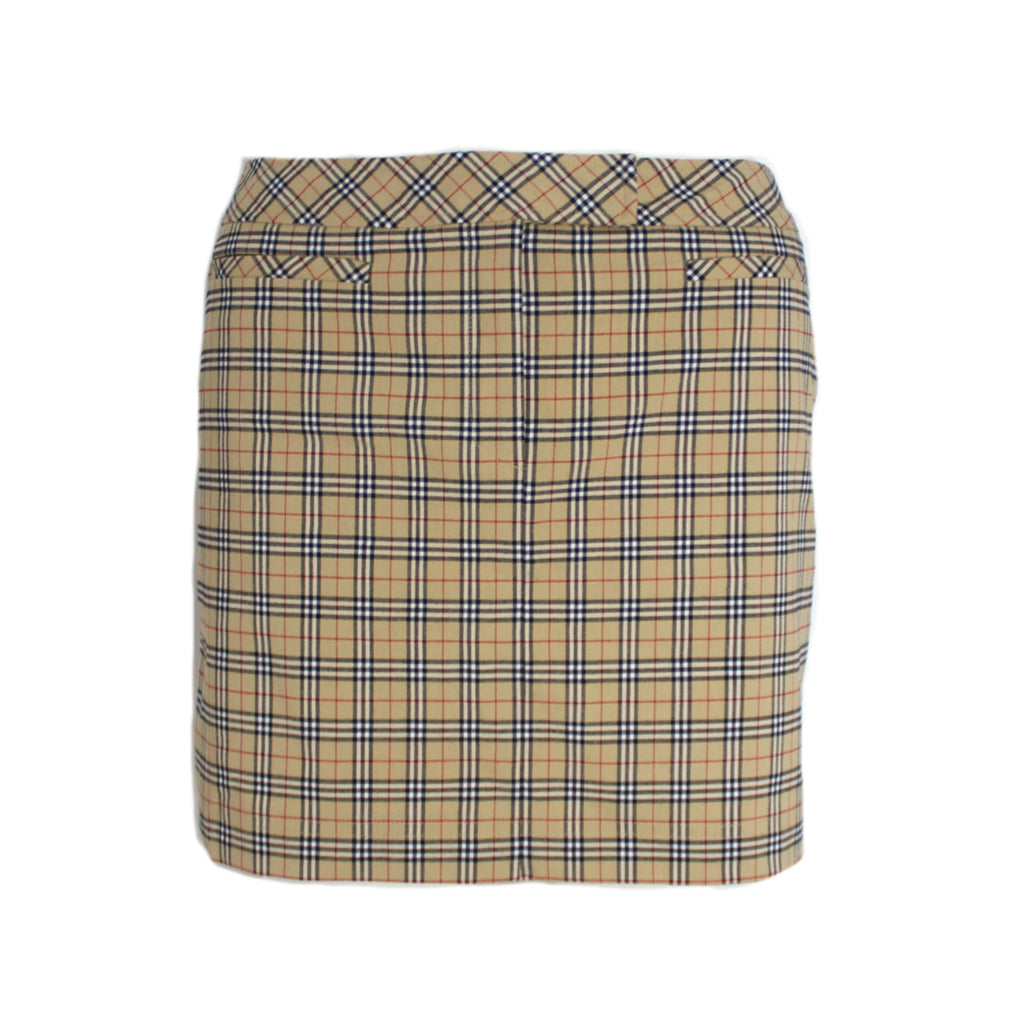 Burberry Nova Check Mini Skirt - Small