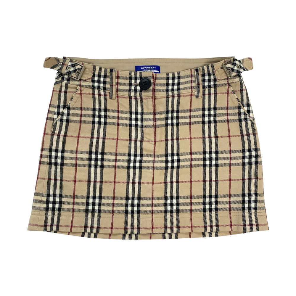Burberry Nova Check Mini Skirt XS