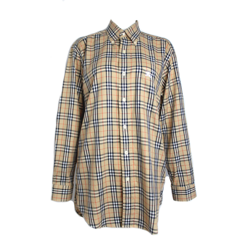 Burberry Nova Check Oversized Shirt