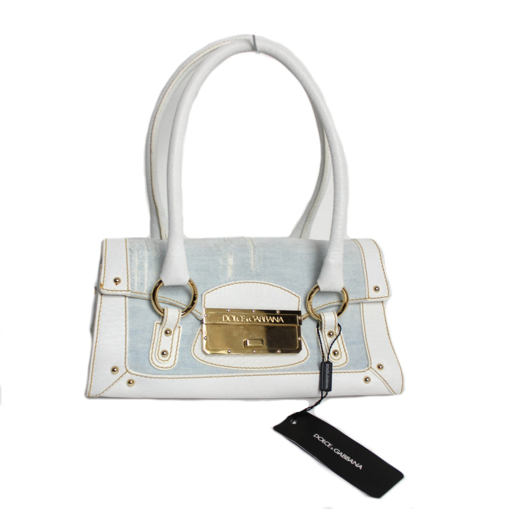 Dolce & Gabbana Denim Shoulder Bag NEW