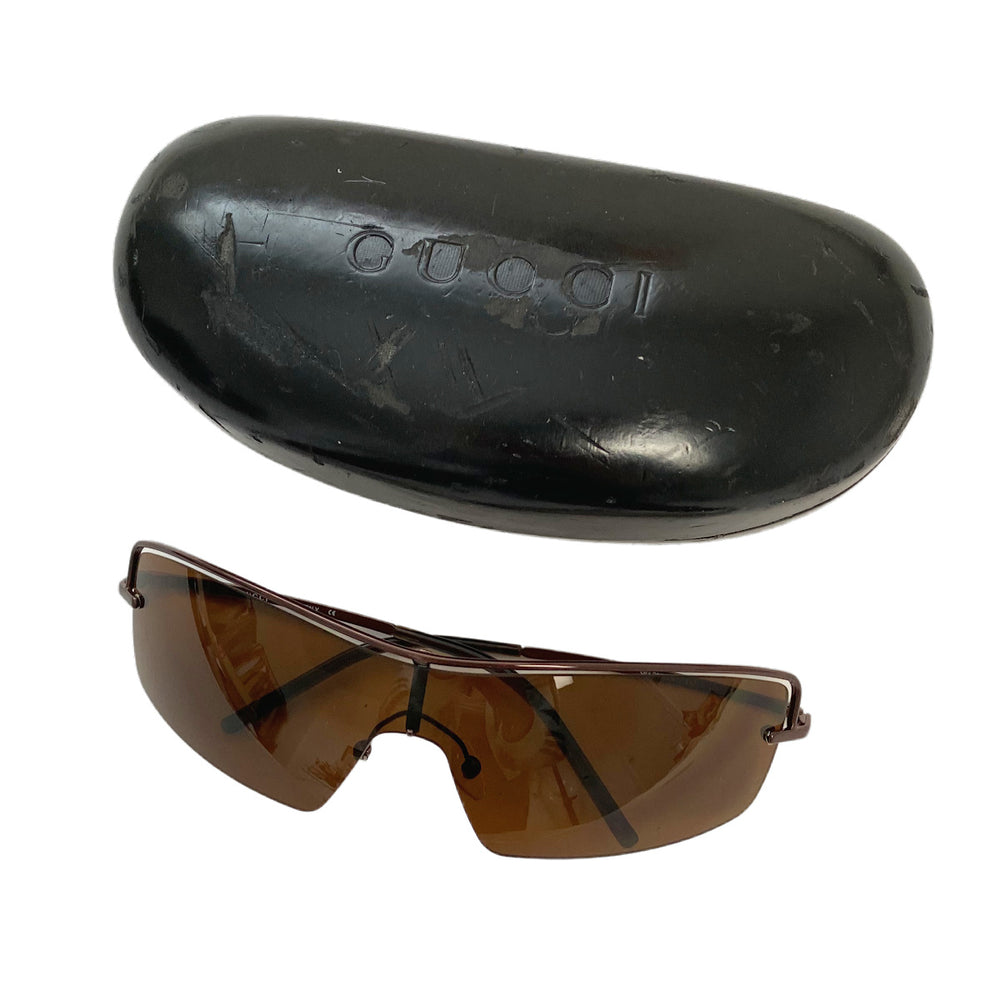 Gucci Brown / Bronze Rimless Sunglasses