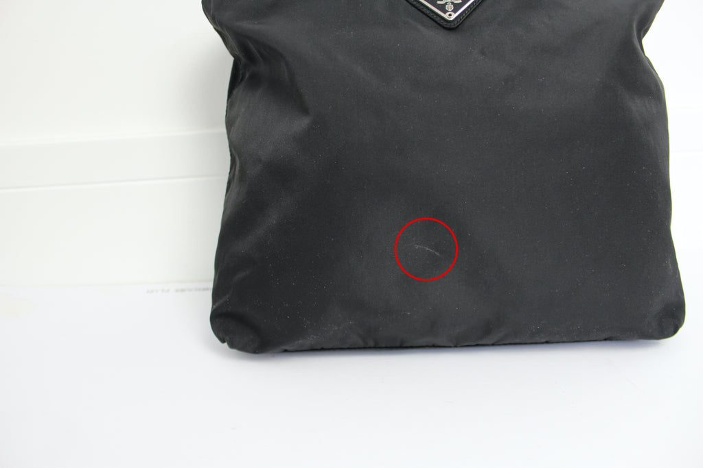 Prada Tessuto City Nylon Tote Bag in Black