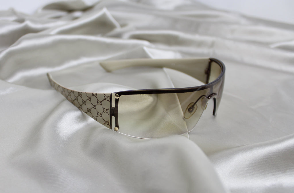 Gucci Logo Monogram Arm Sunglasses