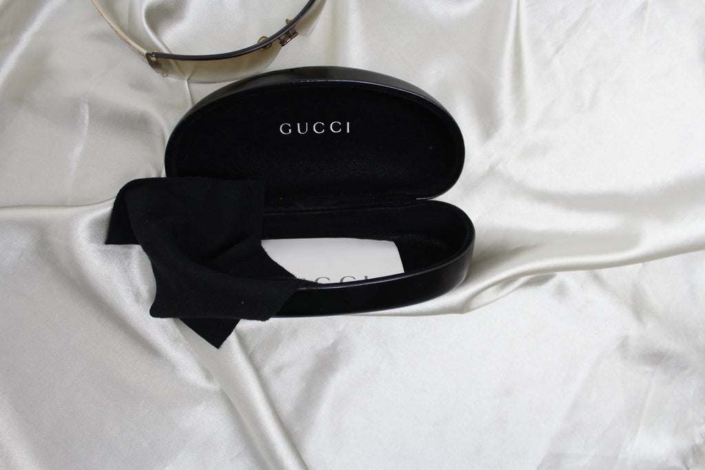 Gucci Logo Monogram Arm Sunglasses
