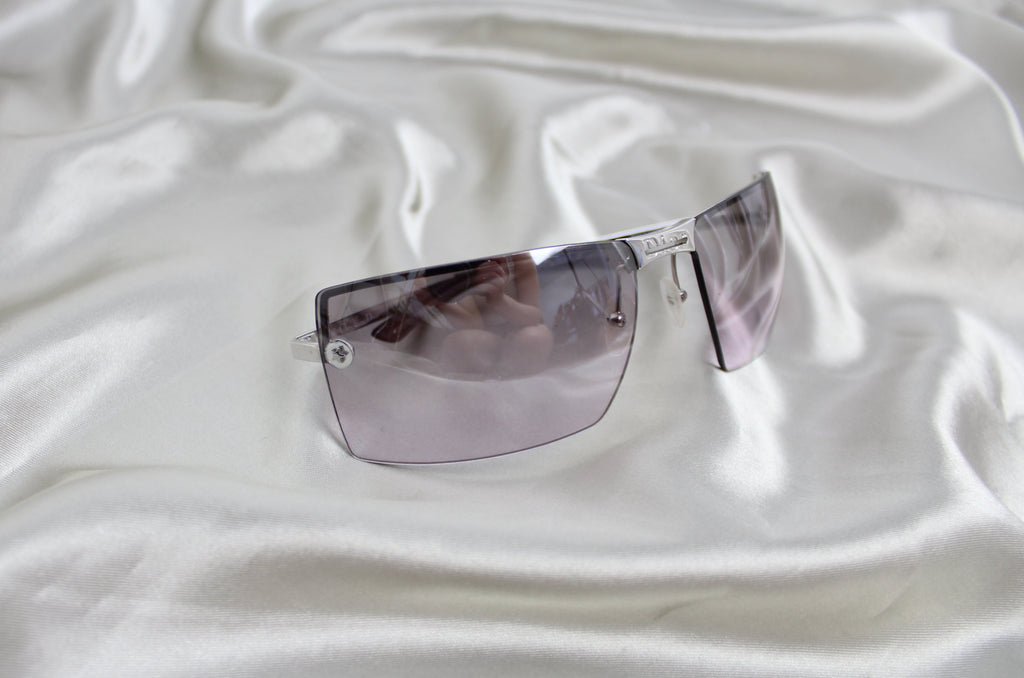 Christian Dior 'Adiorable 2' Purple Rimless Sunglasses