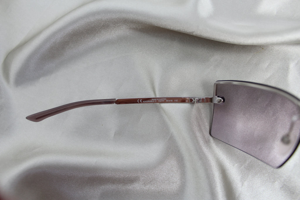 Christian Dior 'Adiorable 2' Purple Rimless Sunglasses