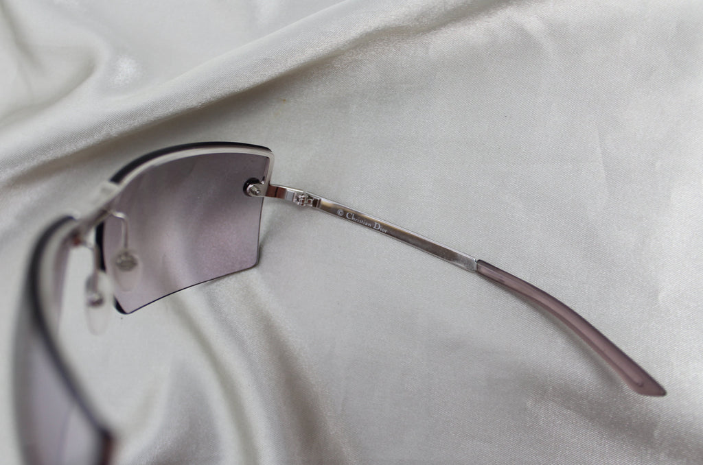 Christian Dior 'Adiorable 2' Purple Rimless Sunglasses