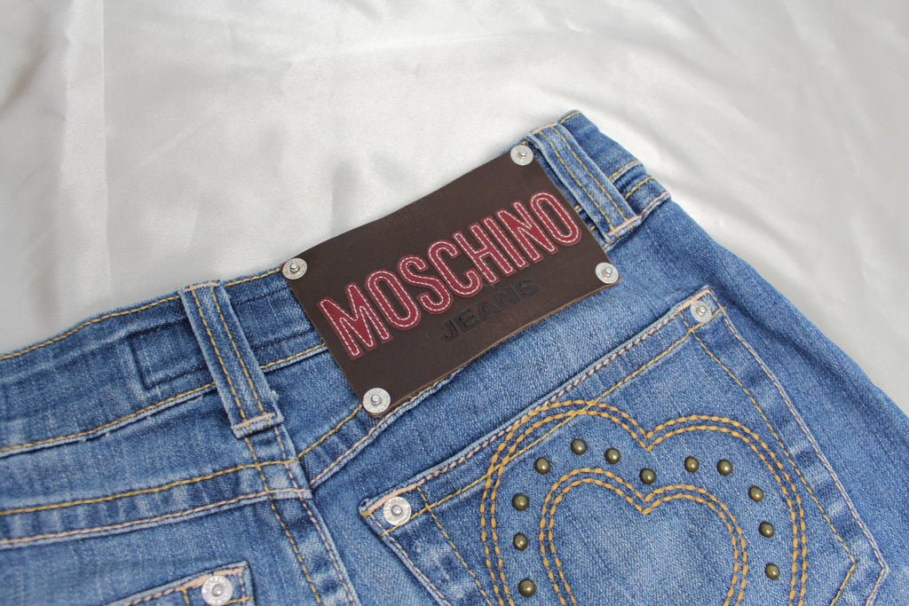 Moschino Jeans Denim Mini Skirt XS