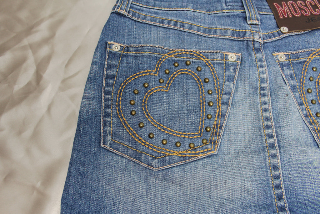 Moschino Jeans Denim Mini Skirt XS