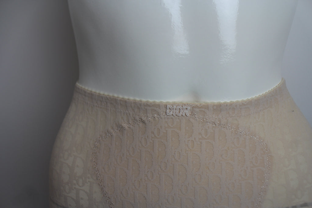 Christian Dior Lace Monogram Sheer Hot Pants